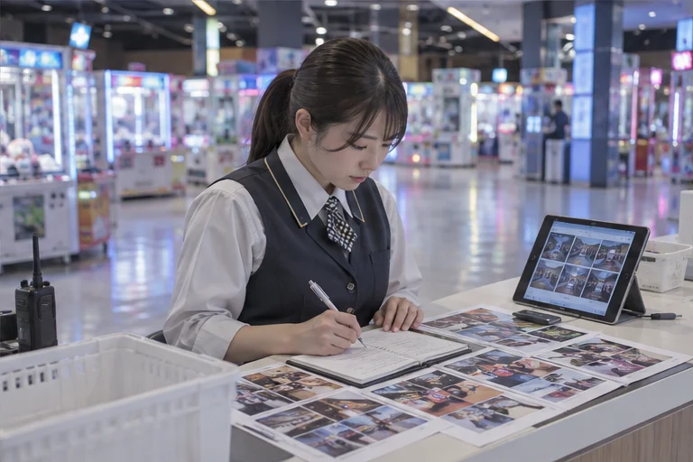 遊技・レジャーの業務をイメージした生成写真