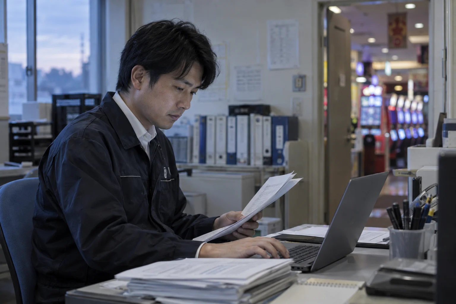 業務を表現した生成イメージ