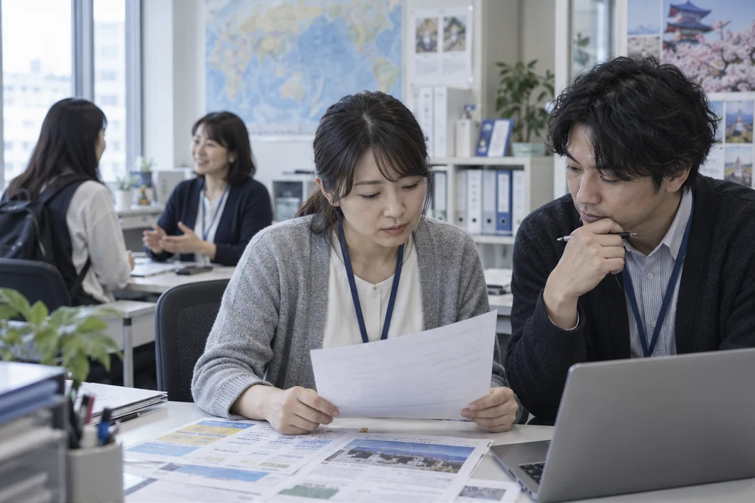 教育の業務をイメージした生成写真